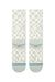 stance wave check pale blue back