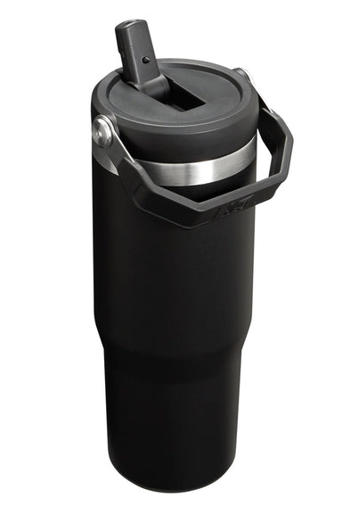 stanley ICEFLOW FLIP STRAW TUMBLER 30oz Black 2.0 back
