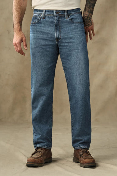 Filson - 14oz Straight Leg Jean - Vintage Indigo - Model Front