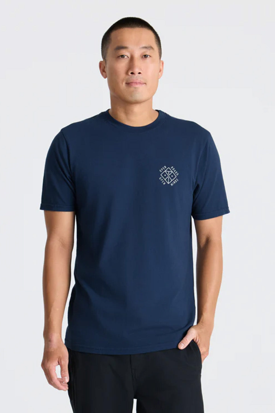 GHOSTRIDER TEE Navy Front