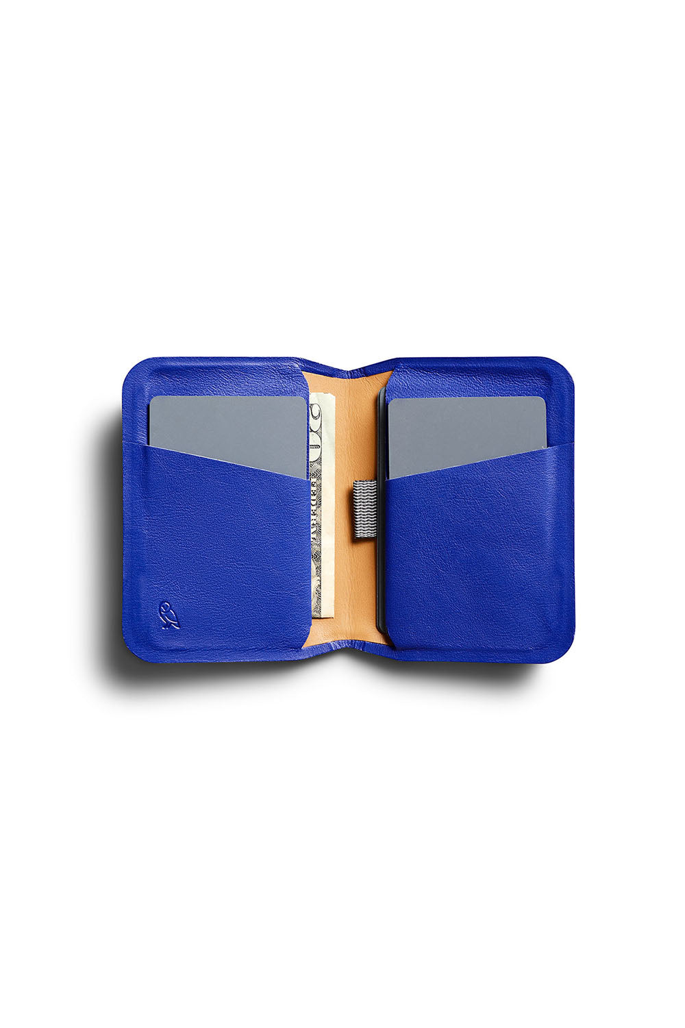 Bellroy APEX SLIM SLEEVE Pepper Blue Inside