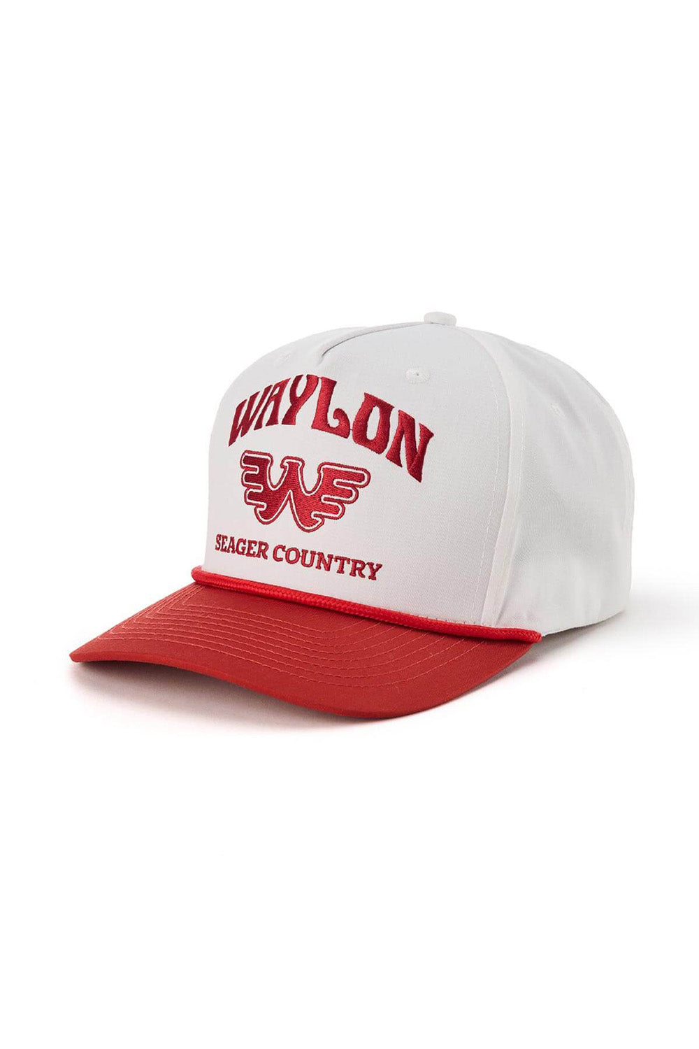 Seager - SEager x Waylon Country Snapback - Red/White - Profile