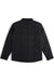 Topo Designs Puffer Shirt Jacket in Black — Back view