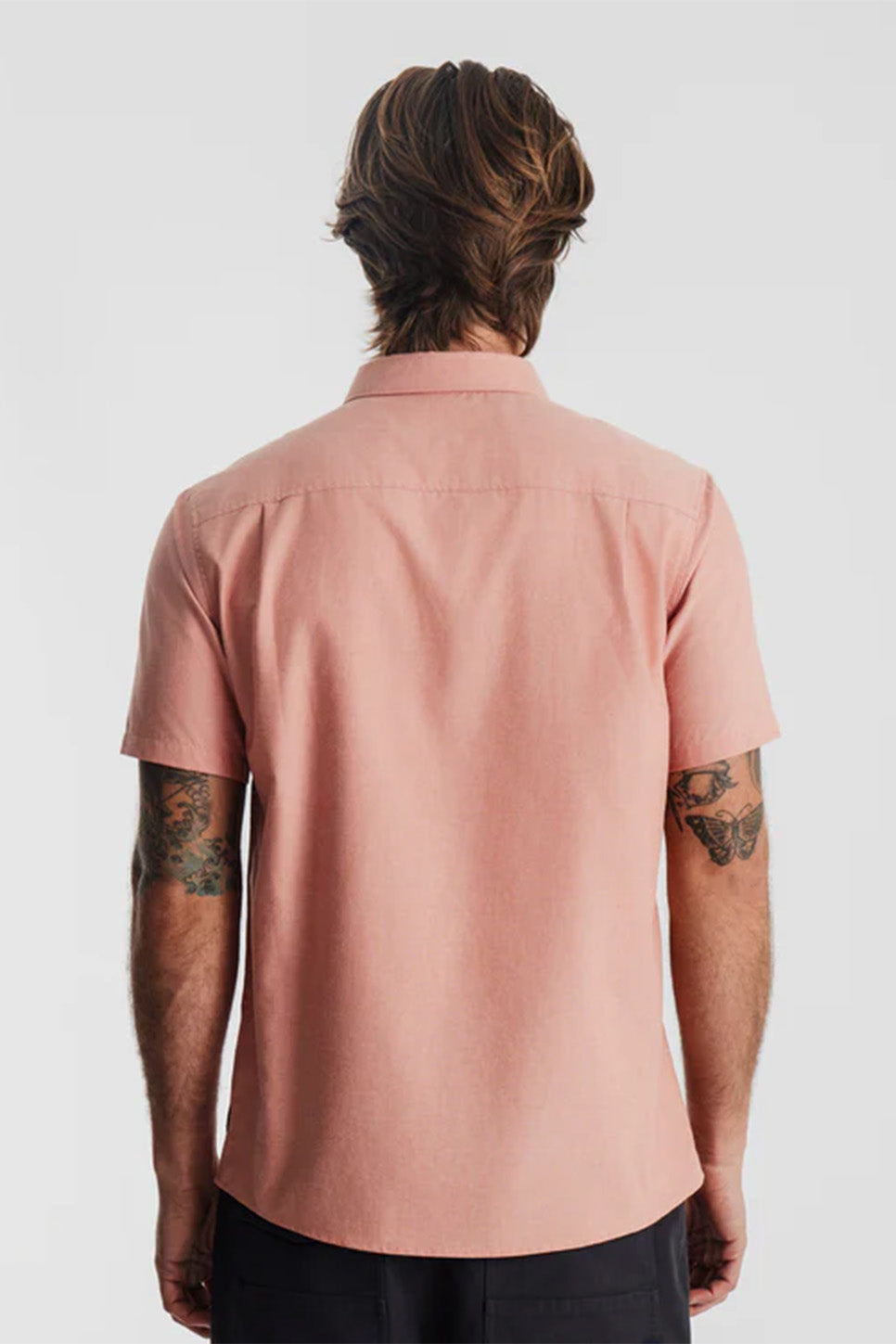 Roark - Scholar Oxford SS - Saffron Red - Back