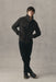 Taylor Stitch - Long Haul Jacket - Faded Black Washed Moleskin - Model Full Body