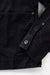 Taylor Stitch Ryder Jacket in Rinsed Black Organic Selvedge — Cuff detail view