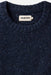 Taylor Stitch - Seafarer Crew Sweater - Atlantic Blue Donegal - Detail Collar