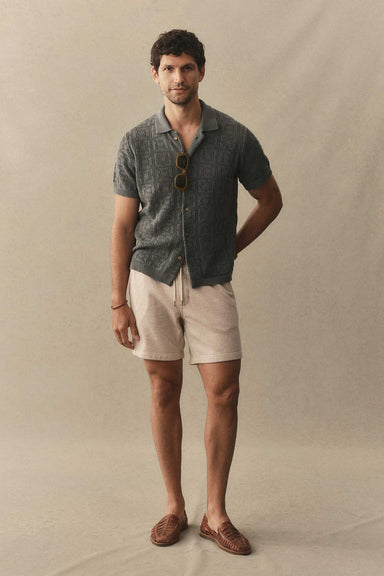 taylor stitch sunset short heather oat terry
