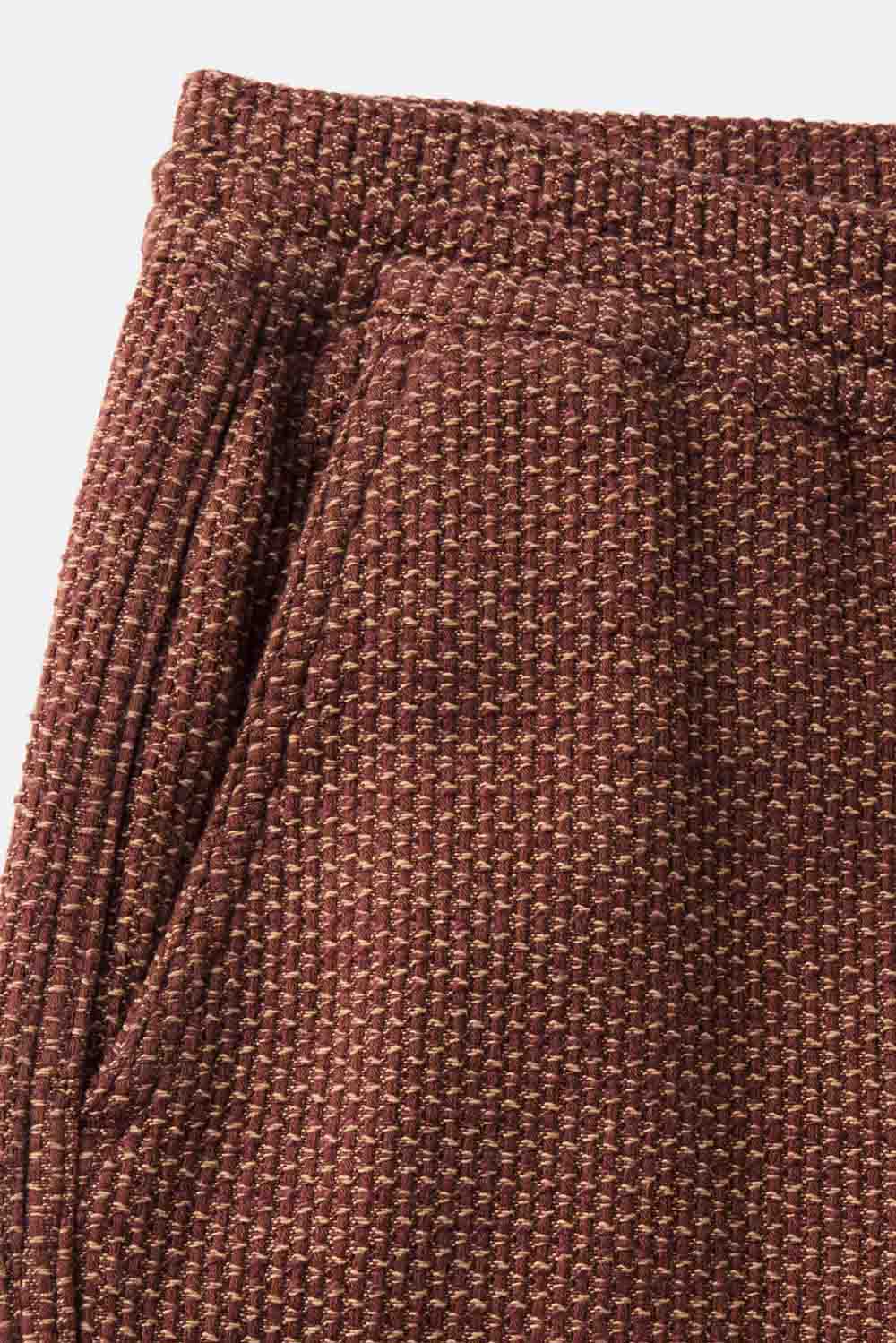 Taylor Stitch - The Apres Pant - Black Cherry Sashiko - Detail Pocket