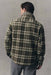 Taylor Stitch The Cutter Overshirt in Buzzard Check — Back view