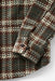 Taylor Stitch The Cutter Overshirt in Buzzard Check — Detail cuff view