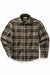 Taylor Stitch The Cutter Overshirt in Buzzard Check — Flatlay view