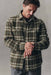 Taylor Stitch The Cutter Overshirt in Buzzard Check — Front view