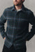 Taylor Stitch The Cutter Overshirt in Canal Check — Front view
