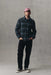 Taylor Stitch The Cutter Overshirt in Canal Check — Lifestyle view