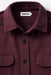 Taylor Stitch - The Division Shirt - Black Cherry - Detail Collar