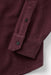 Taylor Stitch - The Division Shirt - Black Cherry - Detail Cuff