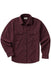 Taylor Stitch - The Division Shirt - Black Cherry - Flatlay Front