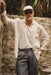 taylor stitch the jack vintage white linen model