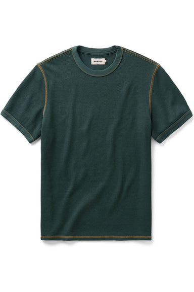 taylor-stitch-the-organic-cotton-short-sleeve-crew-dark-forest-waffle-flatlay