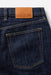 Taylor Stitch The Straight Jean in Rinsed Organic Selvedge — Detail-Back-Pocket view