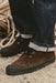 Taylor Stitch The Straight Jean in Rinsed Organic Selvedge — Detail-Cuff view