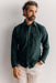 Taylor Stitch The Yosemite Shirt in Dark Forest — Front view