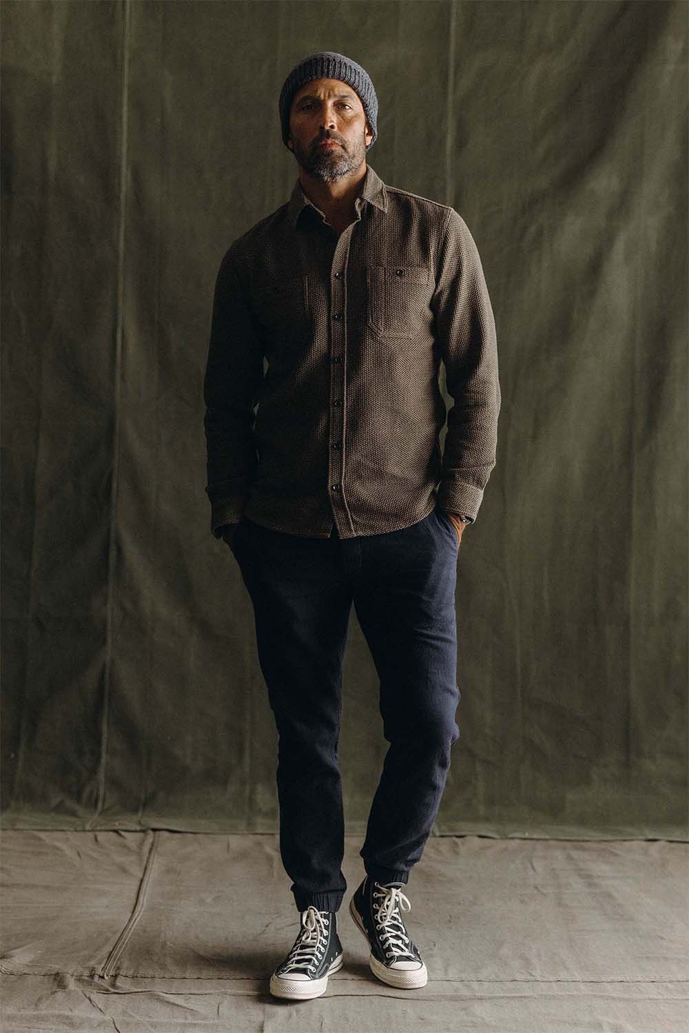 taylor stitch apres pant coal double cloth