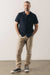 taylor stitch button down polo dark navy crochet