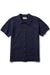 taylor stitch button down polo dark navy crochet flatlay