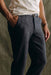 Taylor Stitch - Carnegie Pant - Charcoal Heather Wool - Detail