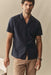 taylor stitch davis shirt navy floral embroidery front