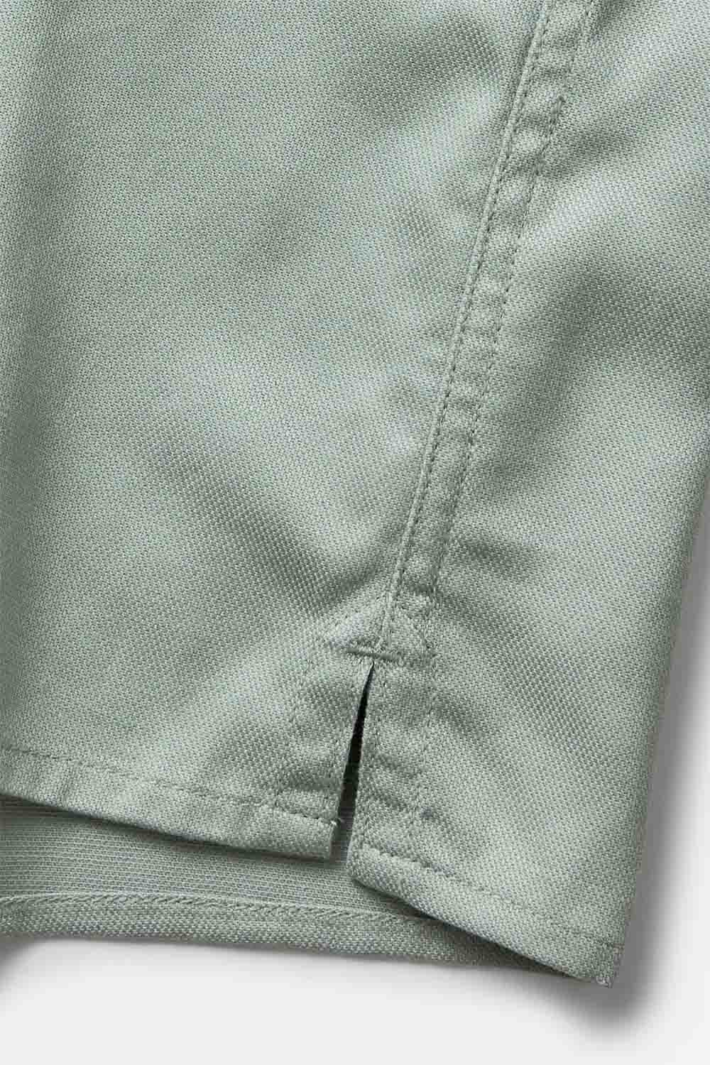 taylor stitch hawthorne ss shirt surf green linen hem