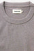 taylor stitch organic cotton shop tee plum twist detail