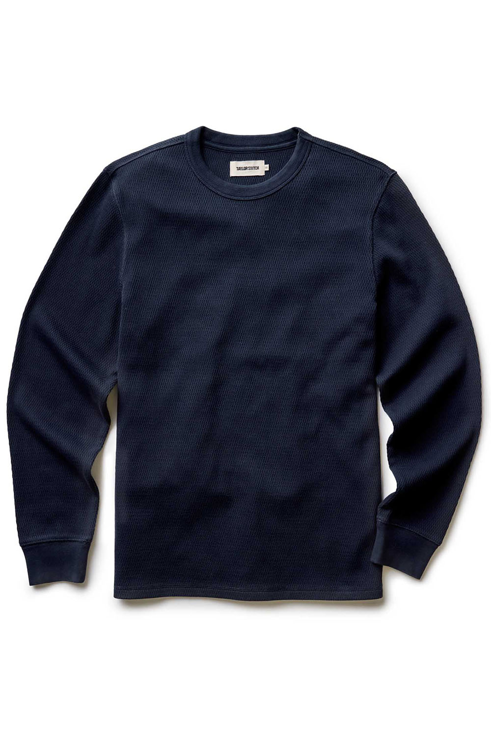 Taylor Stitch - Organic Cotton Waffle - Dark Navy - Flatlay