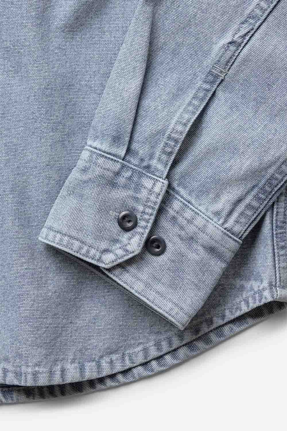 taylor stitch the cadet shirt washed indigo oxford sleeve