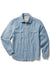 taylor stitch the division shirt washed indigo flatlay