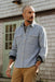 taylor stitch the division shirt washed indigo model