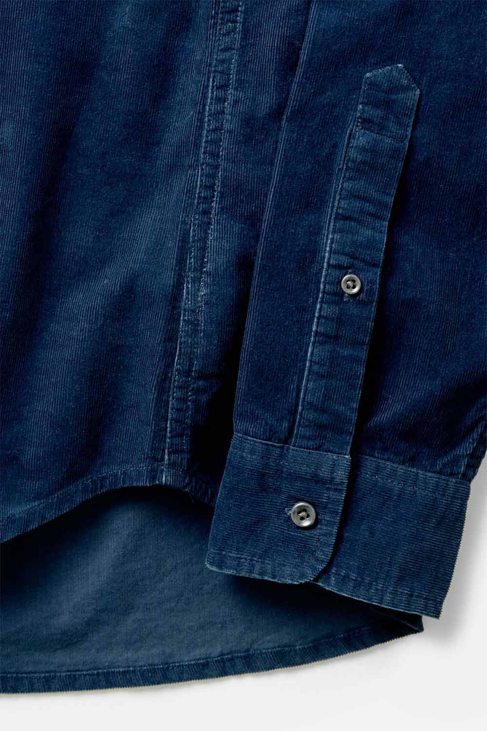 taylor stitch the jack heather rinsed indigo pincord sleeve