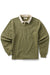 taylor stitch the rugby shirt burnt olive flatlay