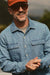 taylor stitch the shore shirt washed indigo twill model