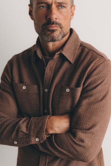 taylor stitch the utility shirt brick sashiko model