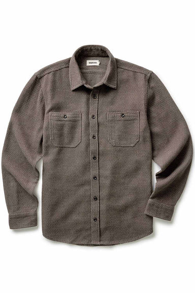 Taylor Stitch THE UTILITY SHIRT Mulch Sashiko Flatlay
