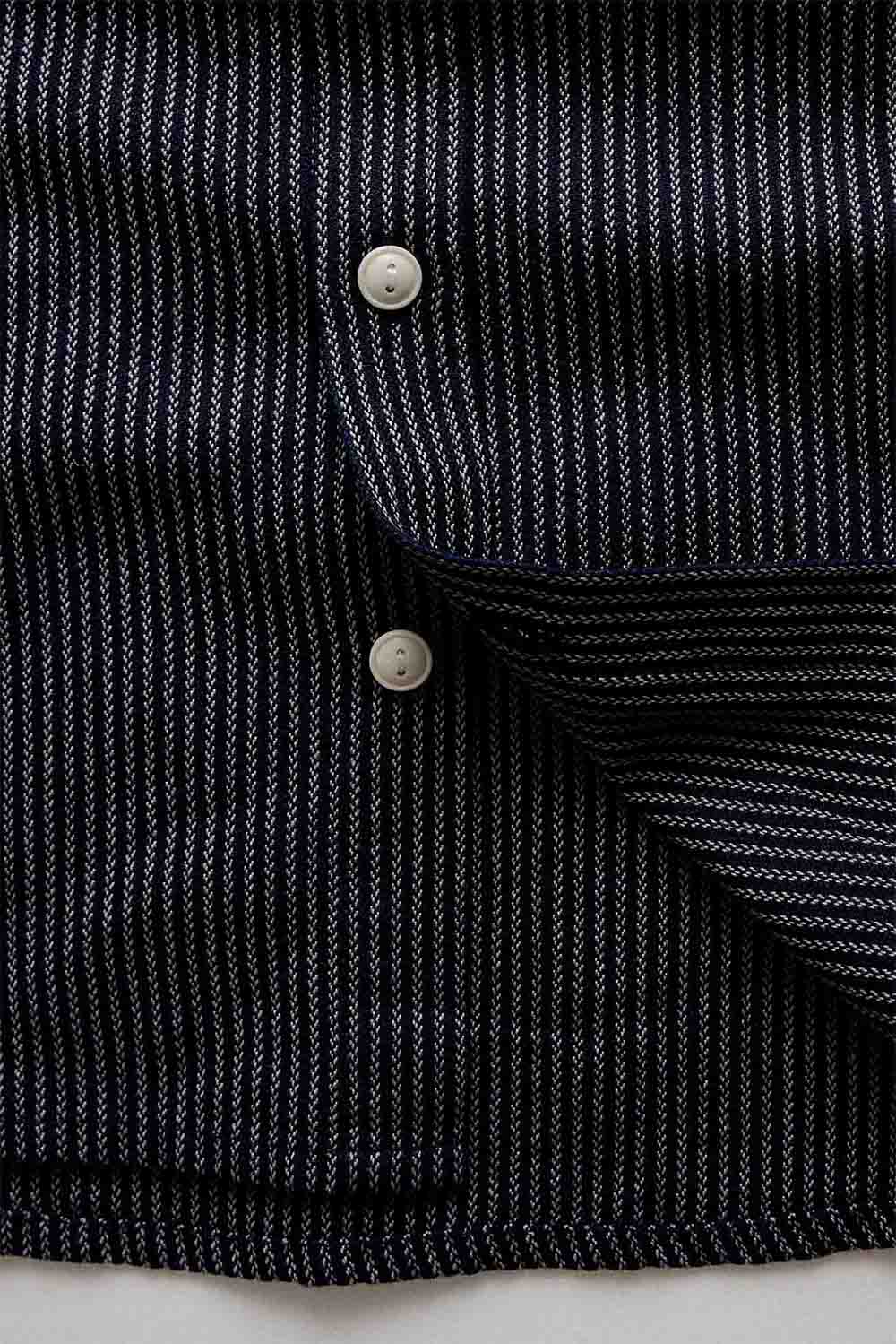 taylor stitch the utility ss roped indigo buttons