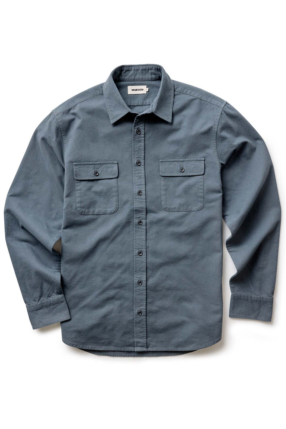 Taylor Stitch THE YOSEMITE SHIRT Slate Flatlay
