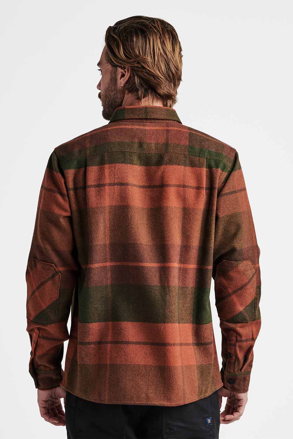 Roark - Nordsman Flannel LS - Military - Back