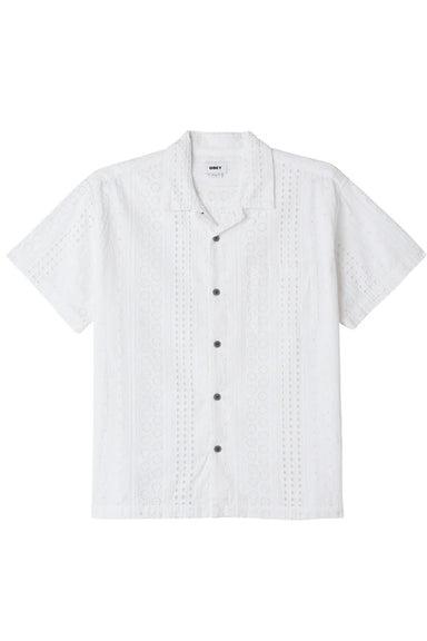 Obey - Sunday Woven - White - Front