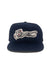 The Ampal Creative Cheetah III Snapback in Navy — Front view