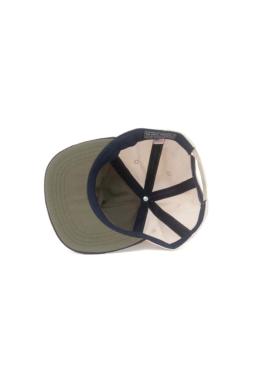 The Ampal Creative - Cheetah Two Tone Snapback - Natural - Underbrim