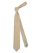 the tie bar linen row tie light champagne front